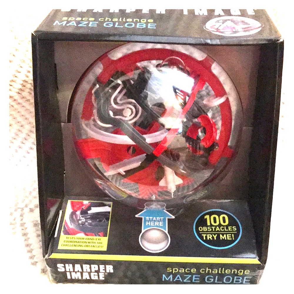 Sharper Image Space Challenge Maze Globe